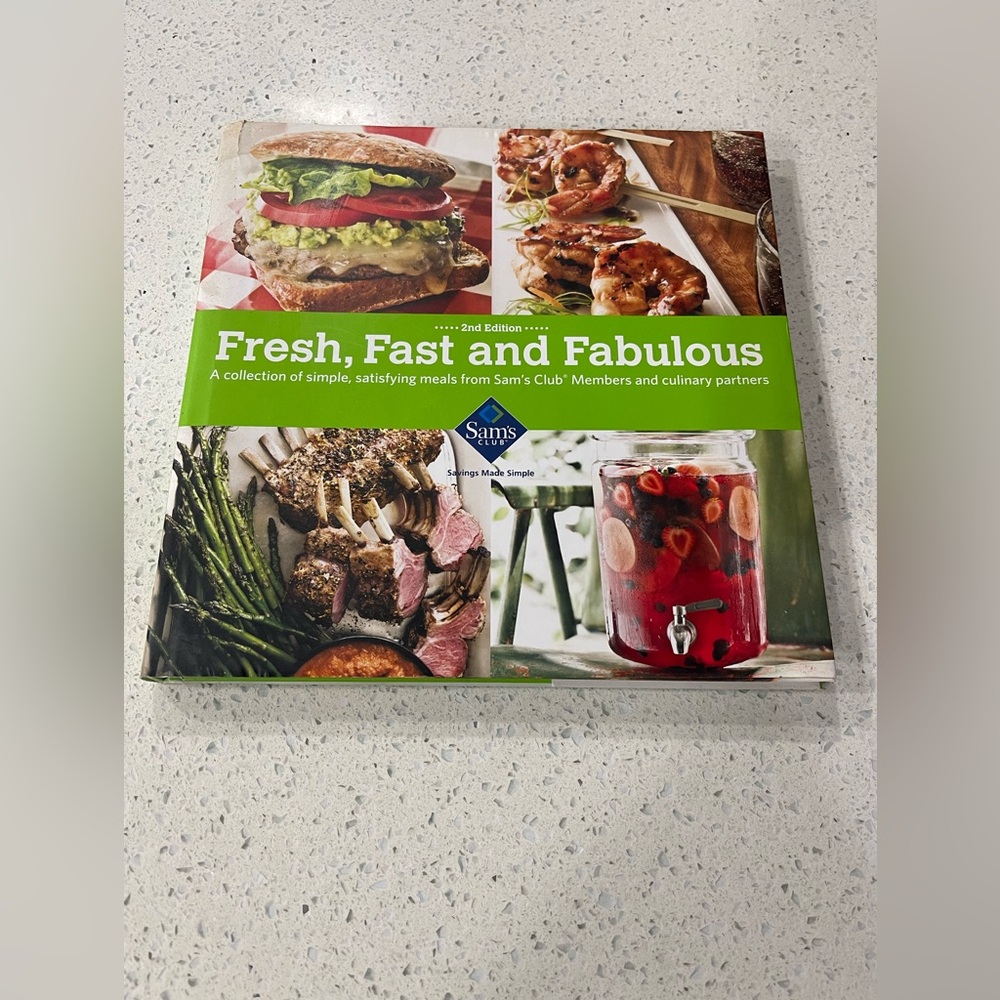 Fresh fast fabulous Sam’s club book recipe